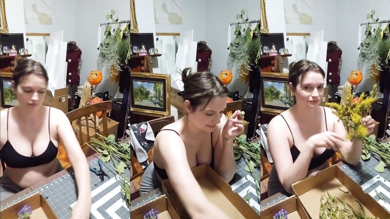 Myfairladyofthevoid Quick reveal Big Tits On Twitch Stream Video