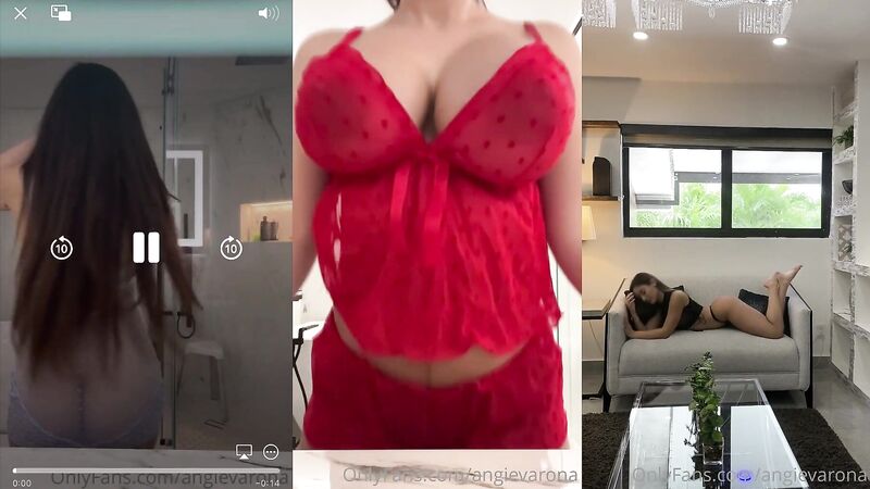 Angie Varona Onlyfans Leak Big Tits Busty Subscriber special Video