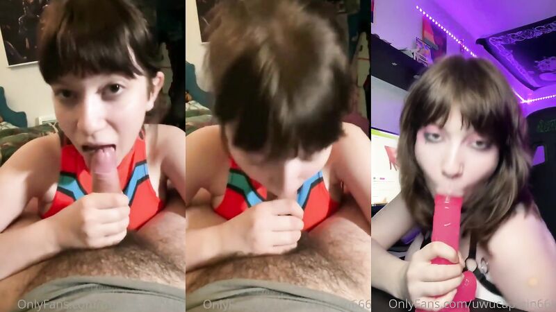 Touki00 Blowing Cock Tiktok Cute Teen Smut Video