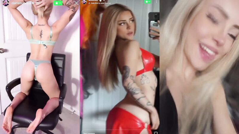 Darla Eliza Sexy Tiktok Skimpy suit Darlaeliza Photos And Video