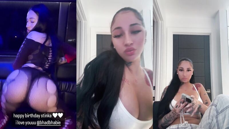 Bhad Bhabie Onlyfans Livestream See Through Nipples Exposed Video