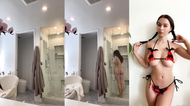 Sophie Mudd Shower Unclothed Onlyfans Big Tits Video