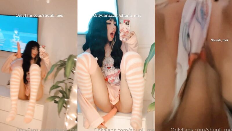 Shunli Mei Onlyfans Exposed Dildo Play Filth Video