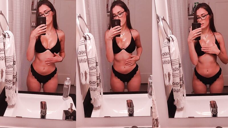 Ms Tricky Fansly Sexy Boudoir gear Ass Oil Twitch Streamer Video