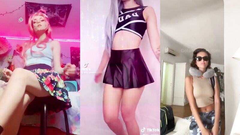 Cute Tiktok Teens Sexy Gotanynudes Compilation #9