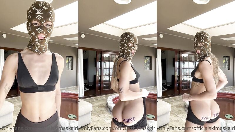 Theskimaskgirl Stripped Onlyfans Tiktok Hacked Video