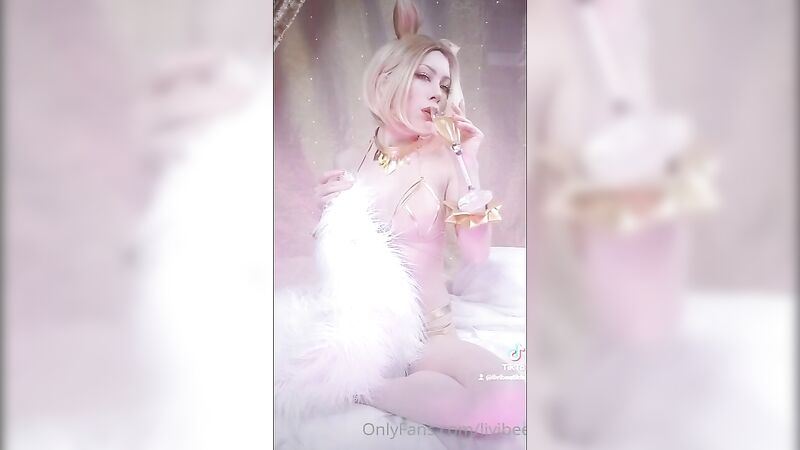 Livibee Sexy Ahri Roleplay Patreon Sexy wear Video