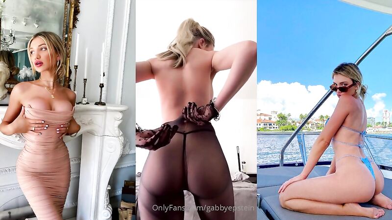 Gabby Epstein Naked Boudoir gear Strip Tease Filth Video