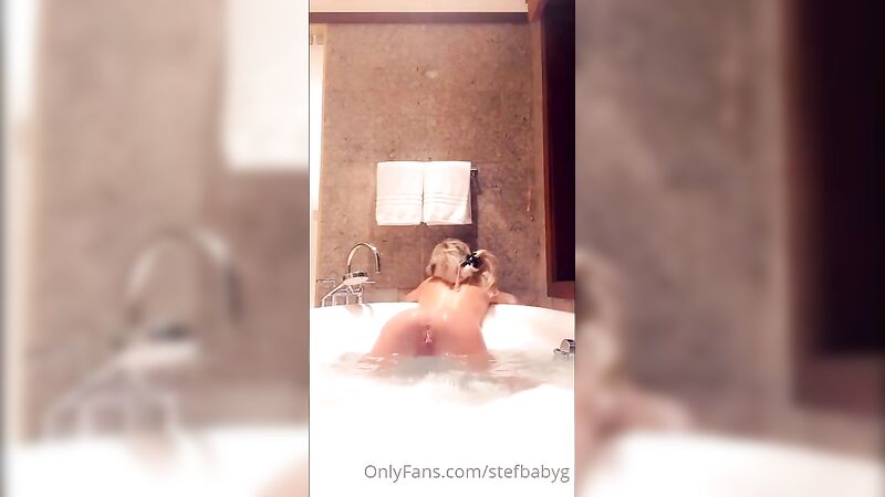 Stefanie Gurzanski Exposed Bathtub Video