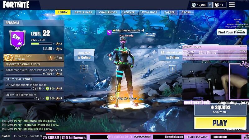 Highheeledbandit Topless Forgets She Is Streaming On Twitch