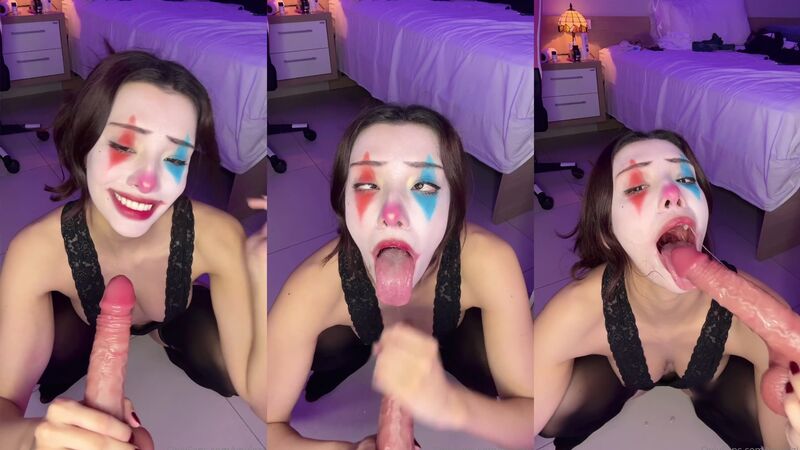 Voulezj Clown Girl Blowjob